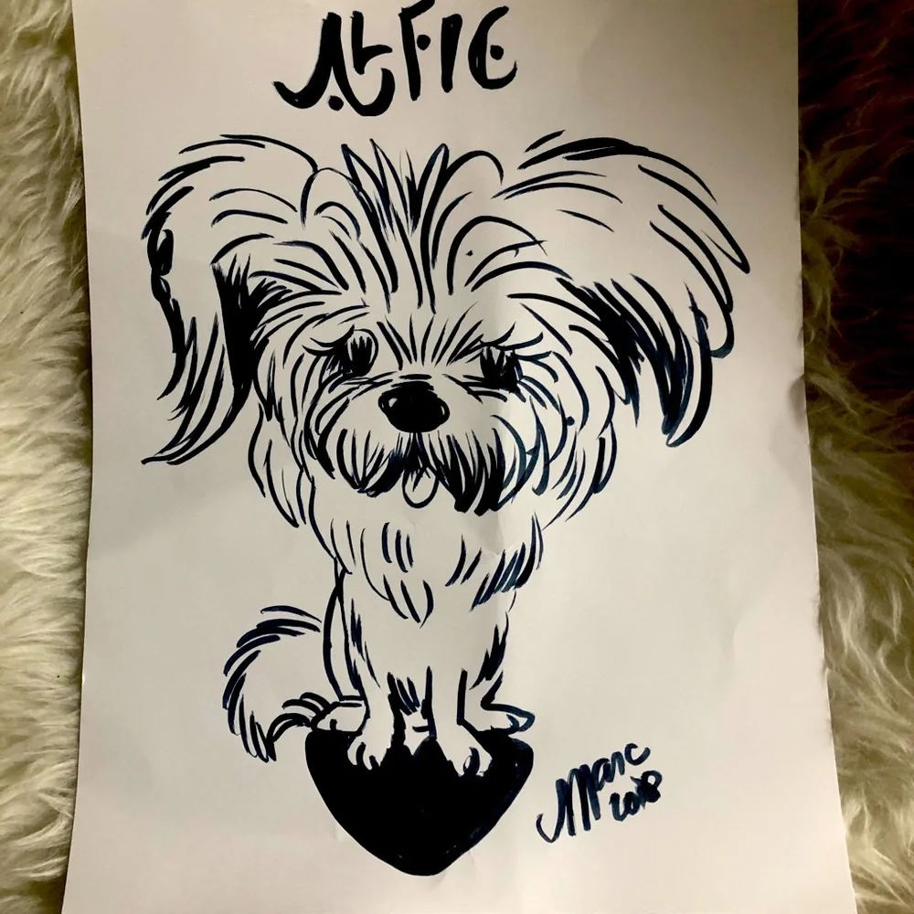 🐾😊Happy Cute Puppy Art drawing